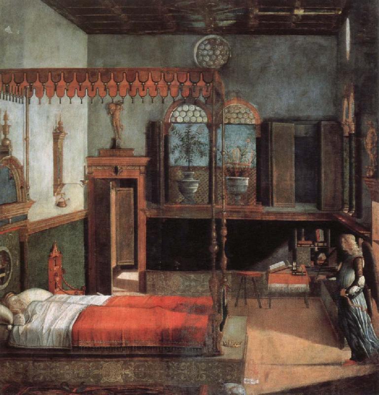 Vittore Carpaccio dream of st.ursula oil painting picture